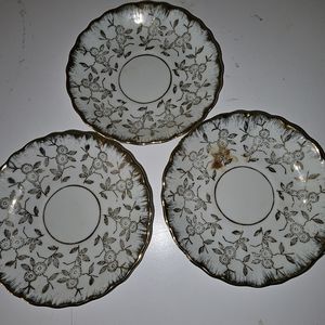 Vintage Porcelain tea cup saucers